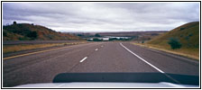 Yellowstone River, Interstate 94, Montana