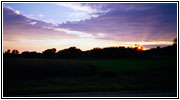 Sunset I–94, WI Sunset I–94, WI