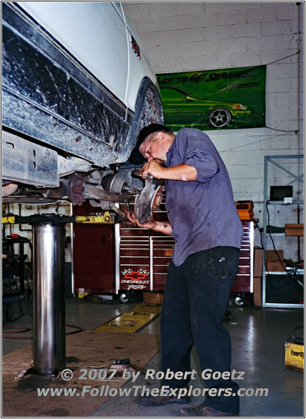 Removing Brakes, OK4WD, Stewartsville, NJ Removing Brakes, OK4WD, Stewartsville, NJ