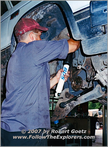 Mounting Shocks, OK4WD, Stewartsville, NJ Mounting Shocks, OK4WD, Stewartsville, NJ