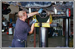 Mounting Eaton Locker, OK4WD, Stewartsville, NJ Mounting Eaton Locker, OK4WD, Stewartsville, NJ