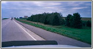 Interstate 90, Staatsgrenze Minnesota & South Dakota