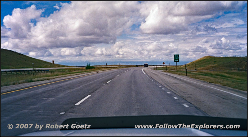 I–90, WY