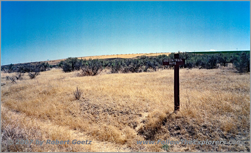 Oregon Trail Ruts, Milner Dam, ID