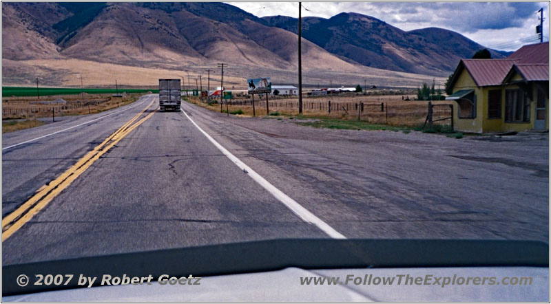 Highway 30, Staatsgrenze Idaho & Wyoming