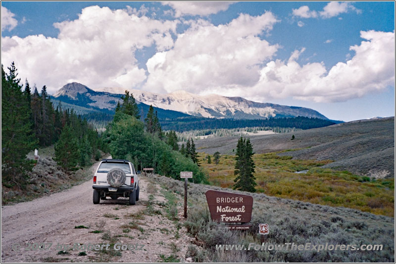 88 S10 Blazer, FR10125, Bridger National Forest, WY 88 S10 Blazer, FR10125, Bridger National Forest, WY