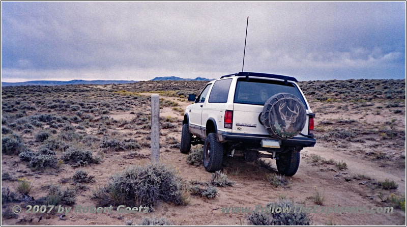 88 S10 Blazer, Oregon Trail, Backroad, WY 88 S10 Blazer, Oregon Trail, Backroad, WY