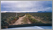 California Trail Marker, Backroad, WY California Trail Marker, Backroad, WY