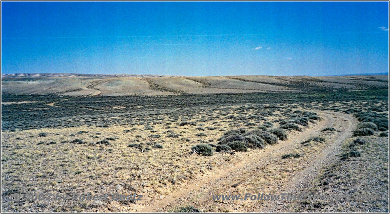 Backroad, Great Divide Basin, WY Backroad, Great Divide Basin, WY