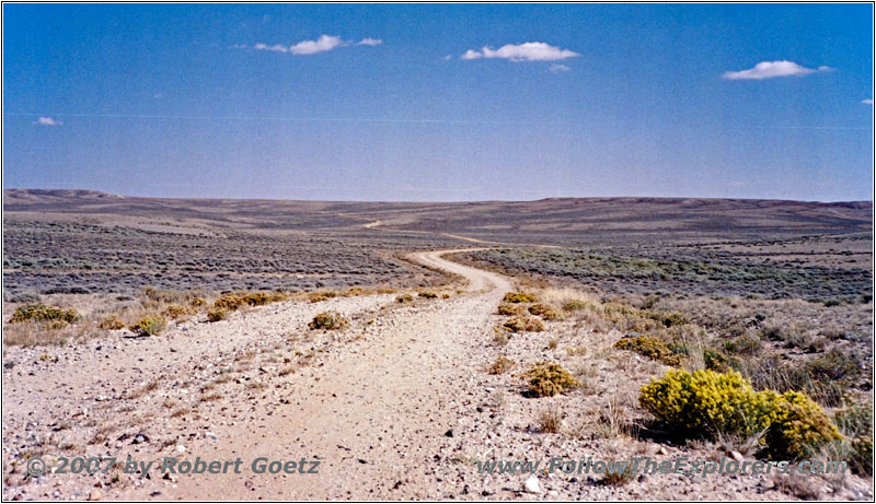 BLM Rd 3216, Cyclone Rim, Great Divide Basin, WY BLM Rd 3216, Cyclone Rim, Great Divide Basin, WY