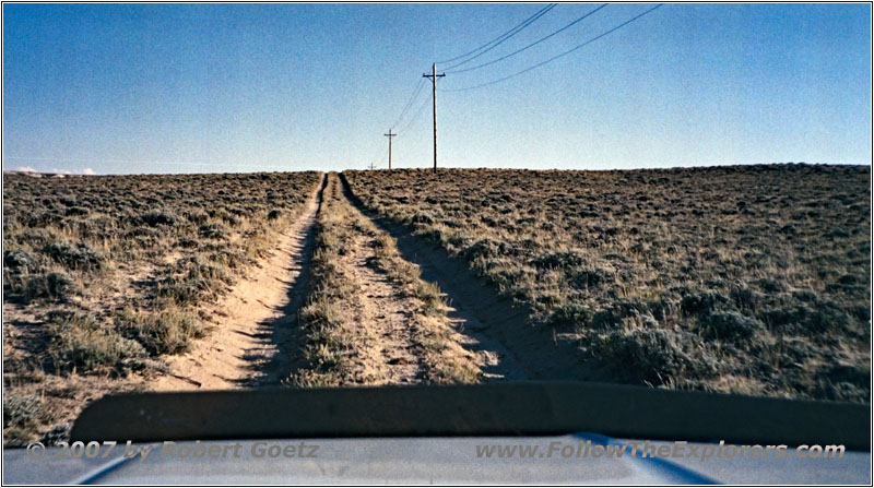 Backroad, Great Divide Basin, WY Backroad, Great Divide Basin, WY