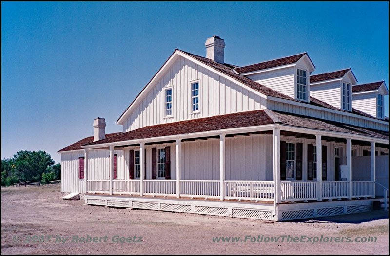 Captains Quarters, Fort Laramie NHS, WY Captains Quarters, Fort Laramie NHS, WY