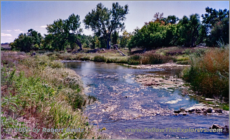 Laramie River, Fort Laramie NHS, WY Laramie River, Fort Laramie NHS, WY