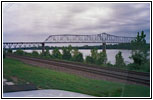E Kaskaskia St/CR6, Mississippi River, Chester, IL E Kaskaskia St/CR6, Mississippi River, Chester, IL