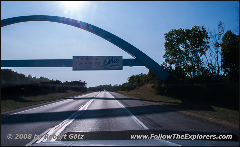 I–70, State Line OH and IN I–70, State Line OH and IN