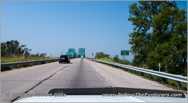 I–270, Chain of Rocks Canal, IL I–270, Chain of Rocks Canal, IL