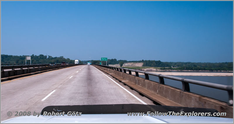 I–270, Mississippi River, State Line IL and MO I–270, Mississippi River, State Line IL and MO