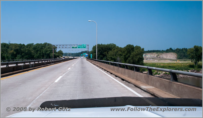I–270, Mississippi River, State Line IL and MO I–270, Mississippi River, State Line IL and MO
