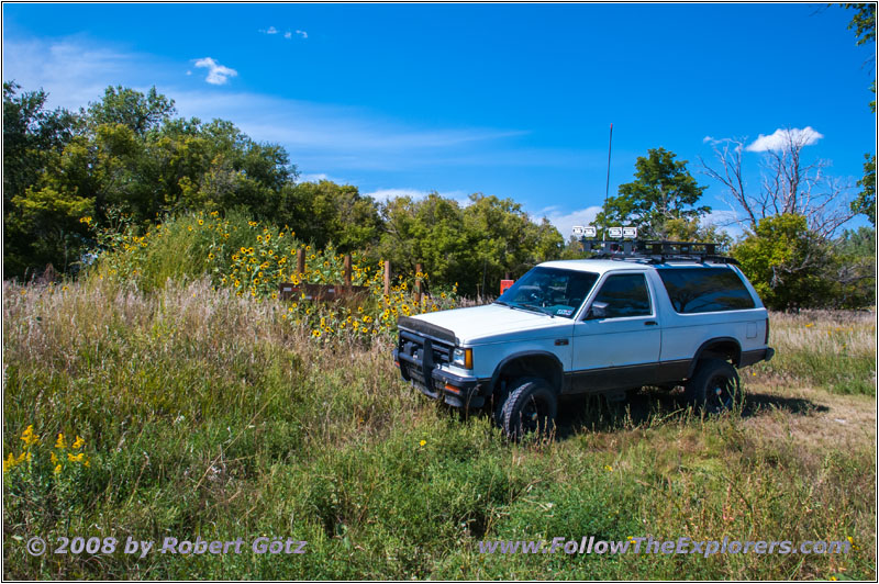 88 S10 Blazer, Bridge Out, Kaneb Rd, NE 88 S10 Blazer, Bridge Out, Kaneb Rd, NE