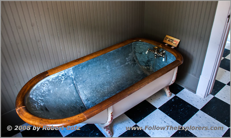 Bathtub, Barber Shop, Overland Trail Museum, CO Bathtub, Barber Shop, Overland Trail Museum, CO
