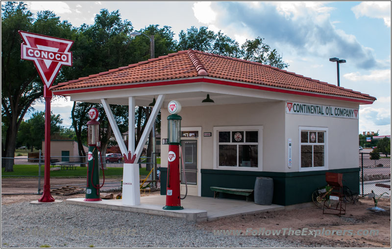 Gas Station, Overland Trail Museum, CO Gas Station, Overland Trail Museum, CO
