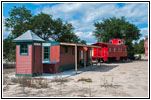 Railroad Station, Overland Trail Museum, CO Railroad Station, Overland Trail Museum, CO