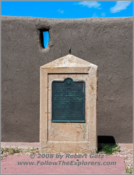 Historical Marker Ft. Vasquez, CO Historical Marker Ft. Vasquez, CO