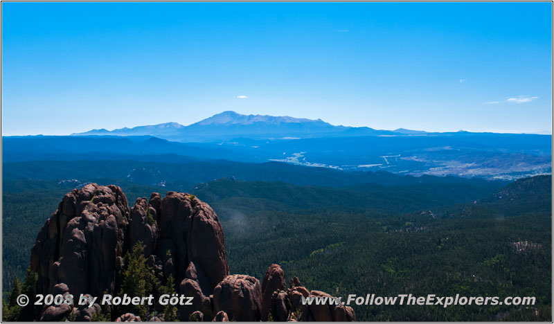 Devils Head Lookout Trail, Pikes Peak, CO Devils Head Lookout Trail, Pikes Peak, CO