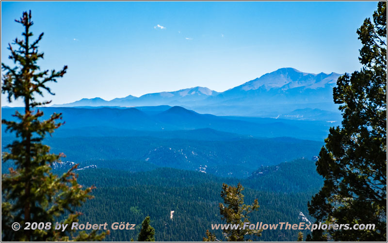 Zinn Memorial Overlook, Pikes Peak, CO Zinn Memorial Overlook, Pikes Peak, CO