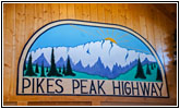 Highway Sign, Crystal Reservoir Visitor Center, CO Highway Sign, Crystal Reservoir Visitor Center, CO