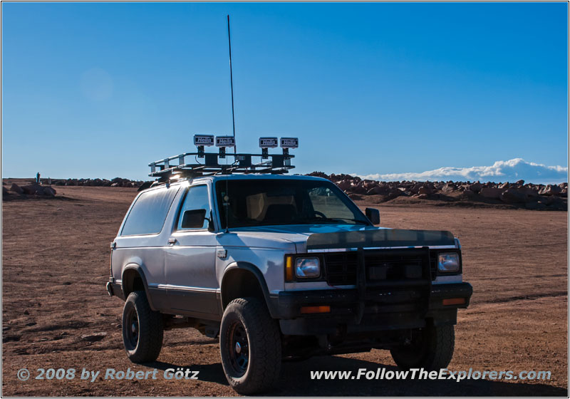 88 S10 Blazer, Pikes Peak Summit, CO 88 S10 Blazer, Pikes Peak Summit, CO