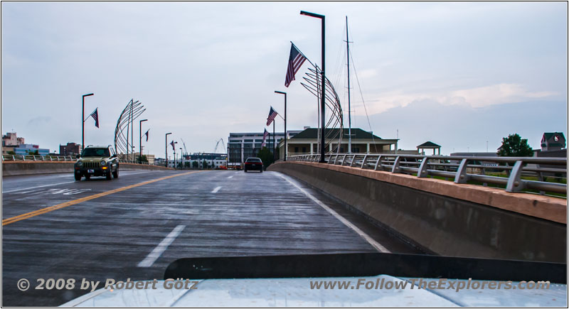 Lewis St, Arkansas River, Wichita, KS Lewis St, Arkansas River, Wichita, KS