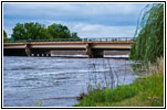 Flooded River Walk, Arkansas River, Wichita, KS Flooded River Walk, Arkansas River, Wichita, KS