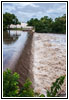 Flooded River Walk, Arkansas River, Wichita, KS Flooded River Walk, Arkansas River, Wichita, KS