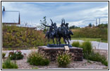 Statue, Old Cowtown Museum, Wichita, KS Statue, Old Cowtown Museum, Wichita, KS