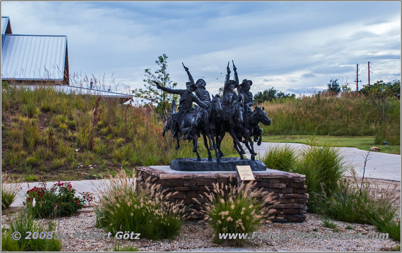 Statue, Old Cowtown Museum, Wichita, KS Statue, Old Cowtown Museum, Wichita, KS