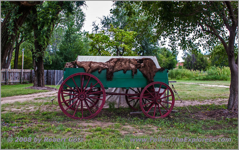 Wagon, Old Cowtown Museum, Wichita, KS Wagon, Old Cowtown Museum, Wichita, KS