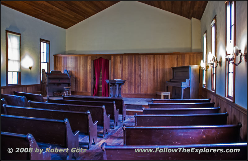 Church, Old Cowtown Museum, Wichita, KS Church, Old Cowtown Museum, Wichita, KS
