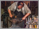 Blacksmith, Old Cowtown Museum, Wichita, KS Blacksmith, Old Cowtown Museum, Wichita, KS