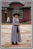 Reenactor, Old Cowtown Museum, Wichita, KS Reenactor, Old Cowtown Museum, Wichita, KS