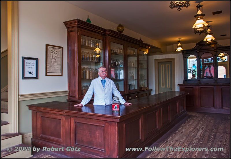 Pharmacy, Old Cowtown Museum, Wichita, KS Pharmacy, Old Cowtown Museum, Wichita, KS