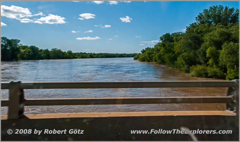 Highway 77, Arkansas River, Arkansas City, KS Highway 77, Arkansas River, Arkansas City, KS