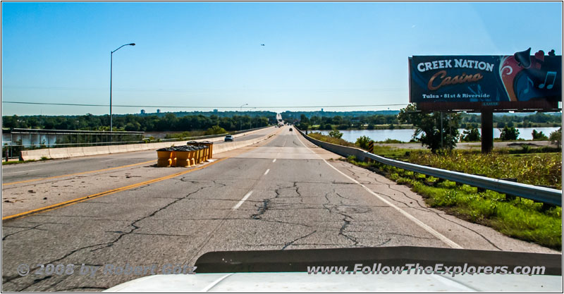 W 71st St, Arkansas River, Tulsa, OK W 71st St, Arkansas River, Tulsa, OK