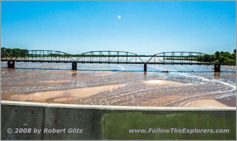Highway 104, Arkansas River, OK Highway 104, Arkansas River, OK