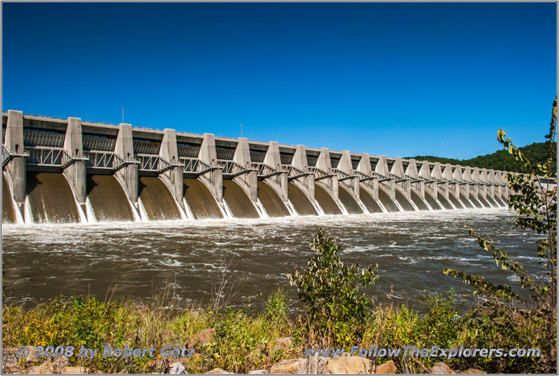 Highway 251A, Ft. Gibson Dam, OK Highway 251A, Ft. Gibson Dam, OK