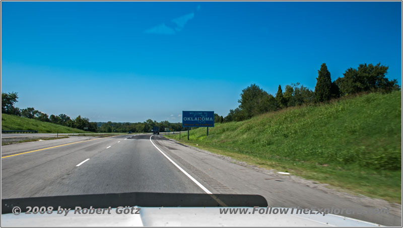 I–40, State Line AR and OK I–40, State Line AR and OK