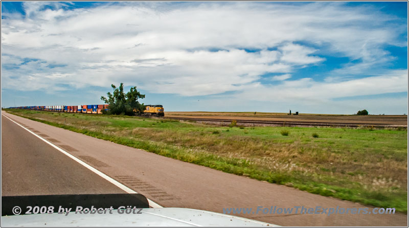 Train, Highway 400, KS Train, Highway 400, KS