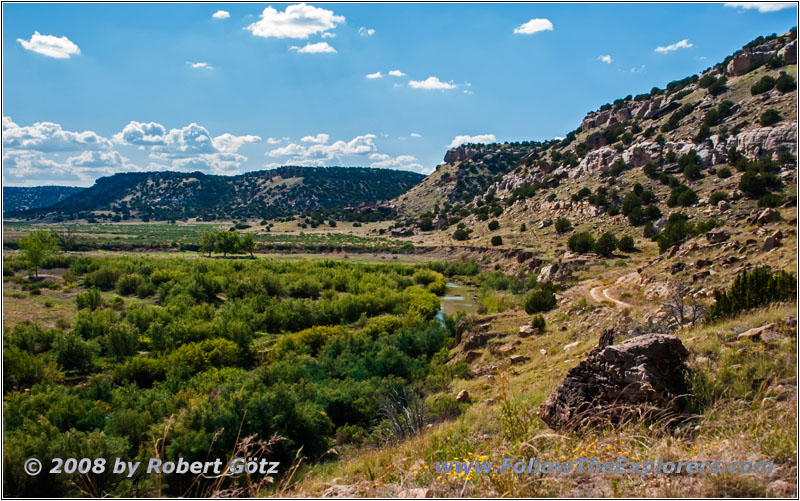 Purgatoire River, Picketwire Canyon Trail, CO Purgatoire River, Picketwire Canyon Trail, CO