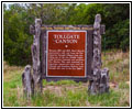 Highway 551, Historical Marker Tollgate Canyon, NM Highway 551, Historical Marker Tollgate Canyon, NM
