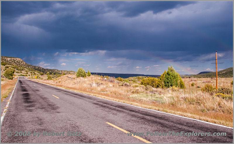 Rainbow, Highway 456, NM Rainbow, Highway 456, NM